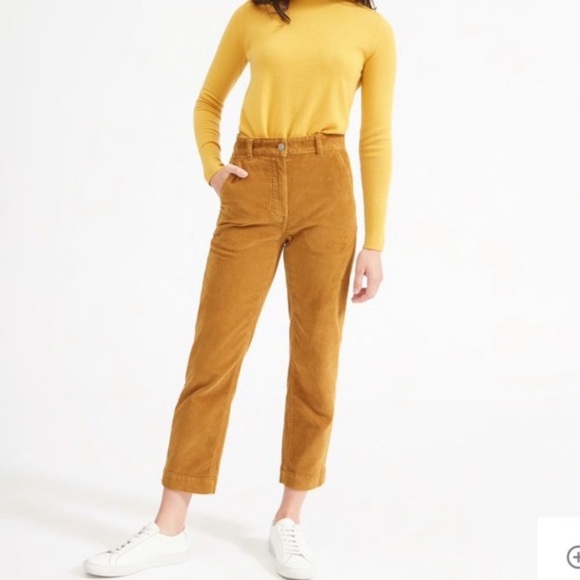 Everlane Pants - Everlane Corduroy Straight Leg Crop size 6
